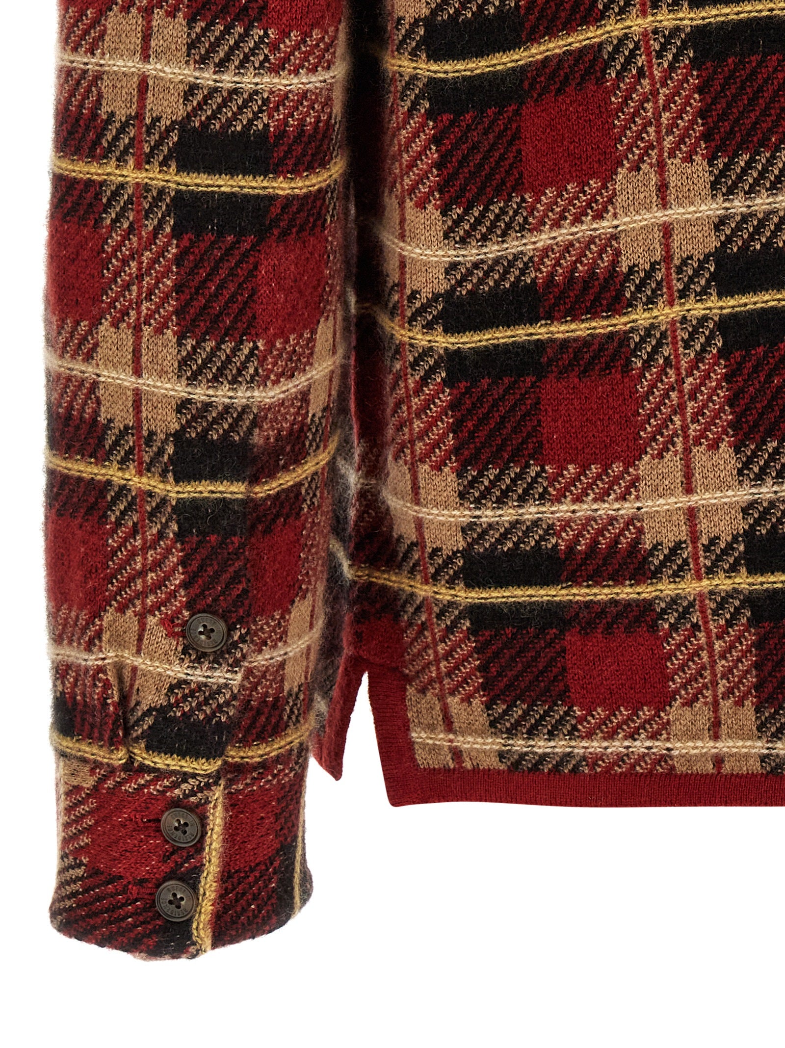 Guest in Residence Red Cashmere Men's Blouse