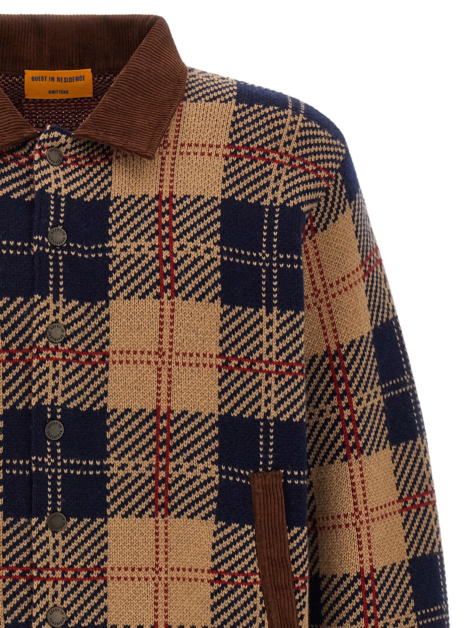 Guest in Residence Multicolor Wool Men's Bomber