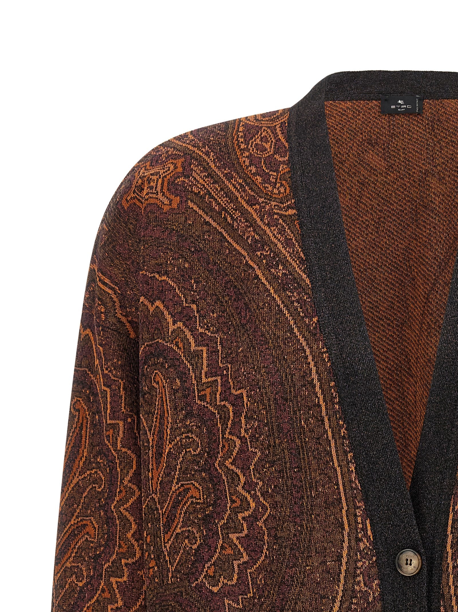 Etro Brown Viscose Women's Cardigan