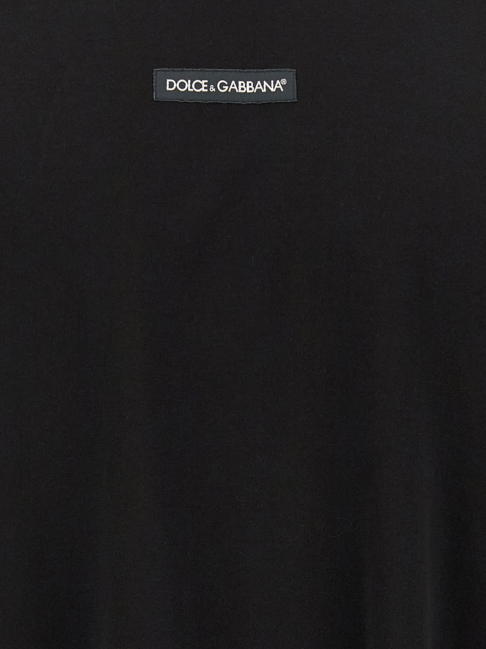 Dolce & Gabbana Black Cotton Men's T-Shirt