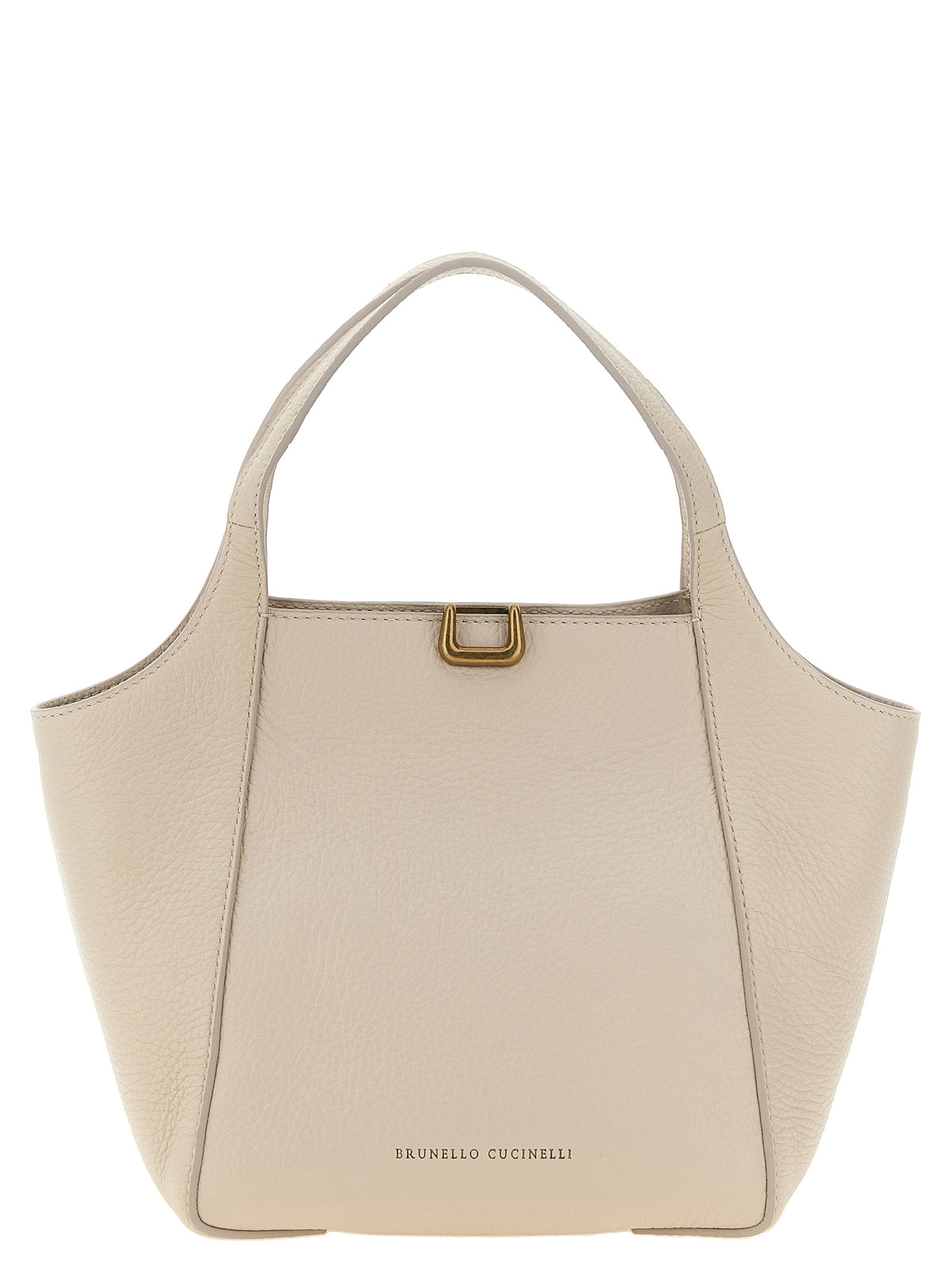 Brunello Cucinelli Beige Nubuc Leather Women's Handbag