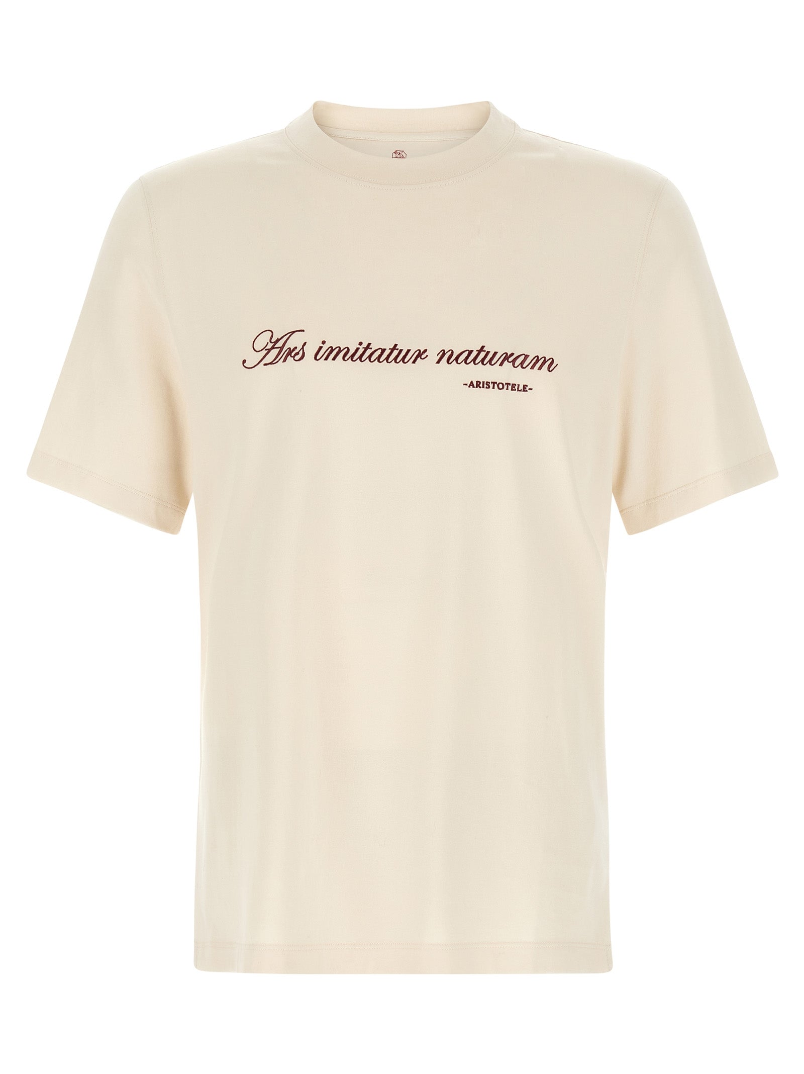 Brunello Cucinelli White Cotton Men's T-Shirt