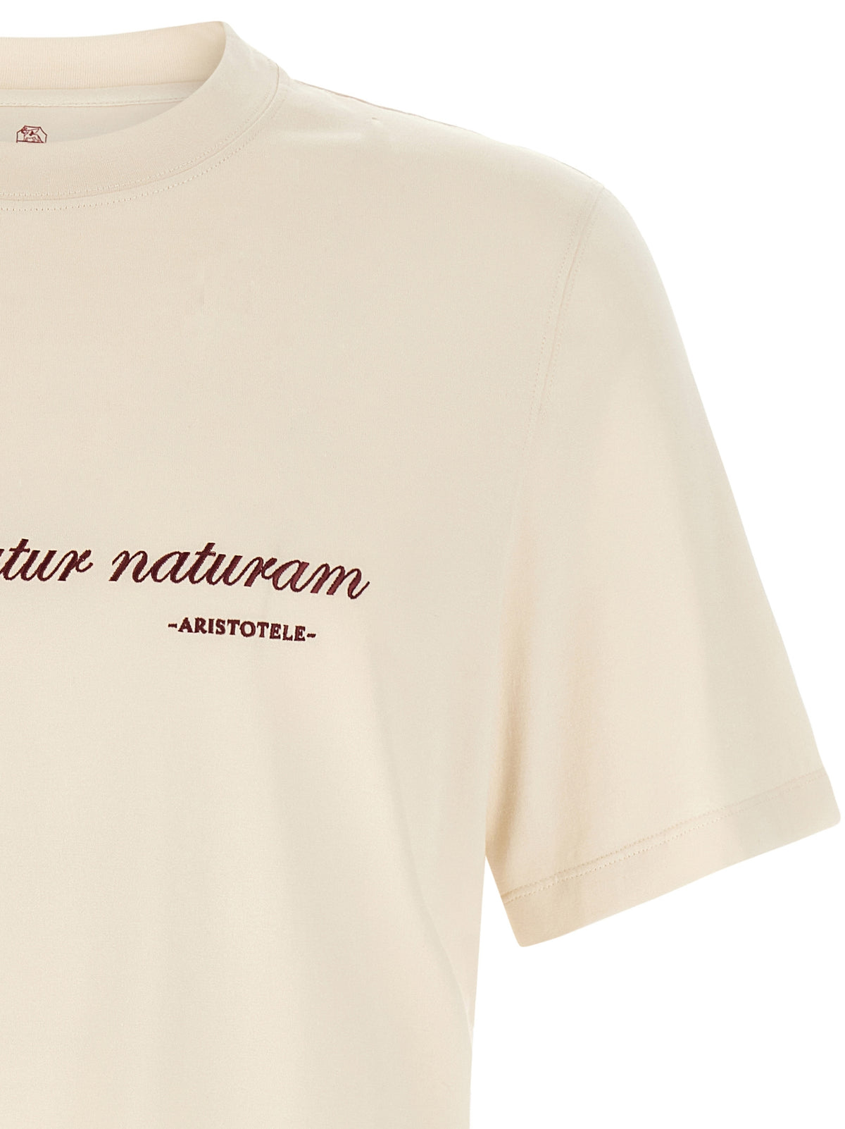 Brunello Cucinelli White Cotton Men's T-Shirt