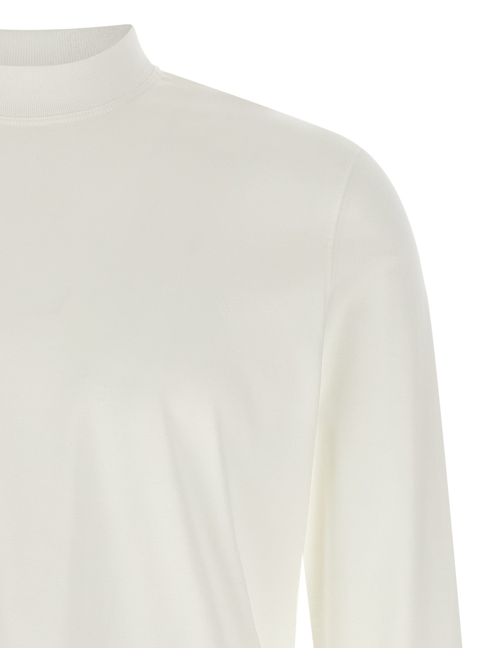 Brunello Cucinelli White Cotton Men's T-Shirt