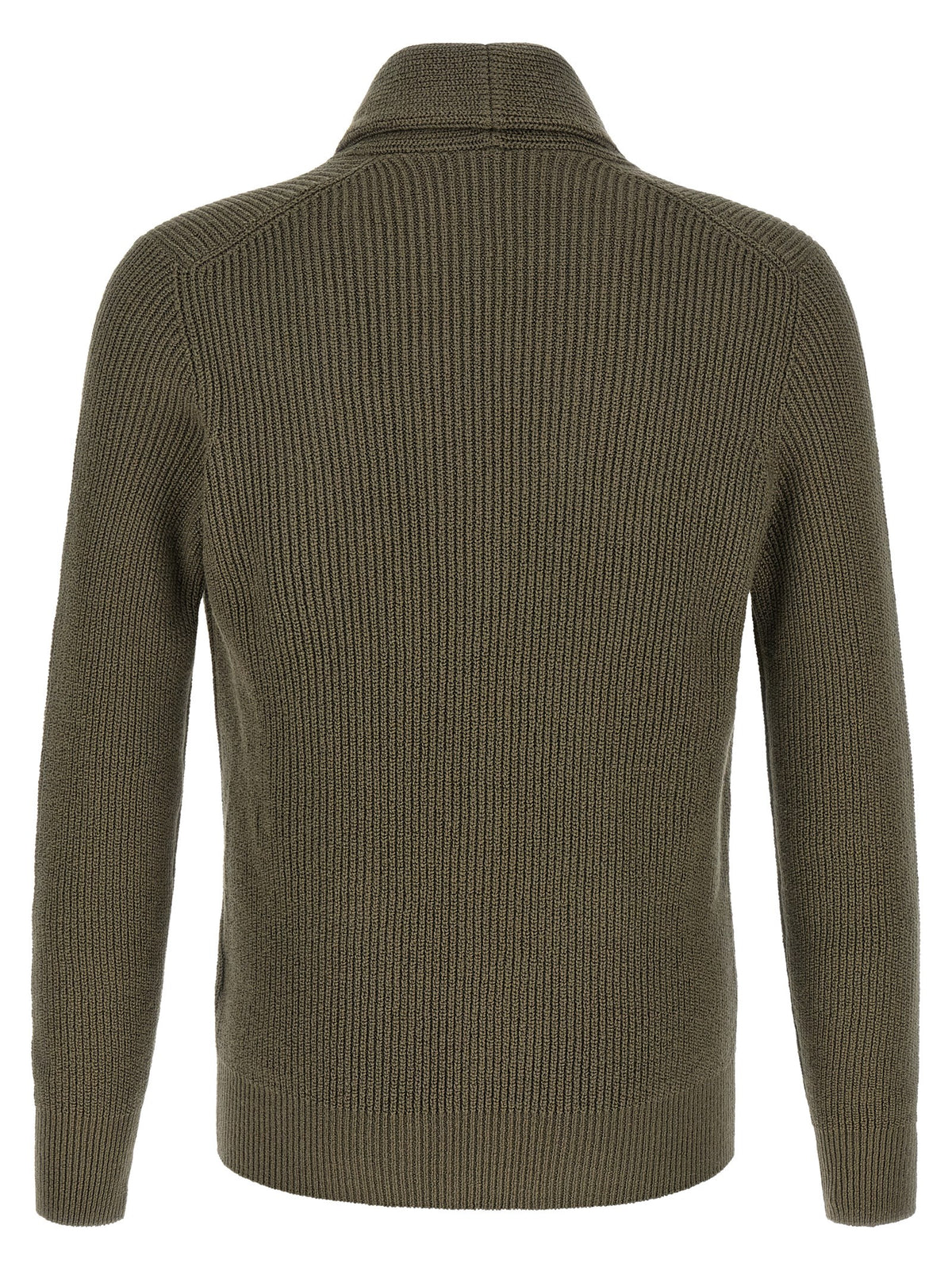Brunello Cucinelli Bicolor Cotton Men's Cardigan