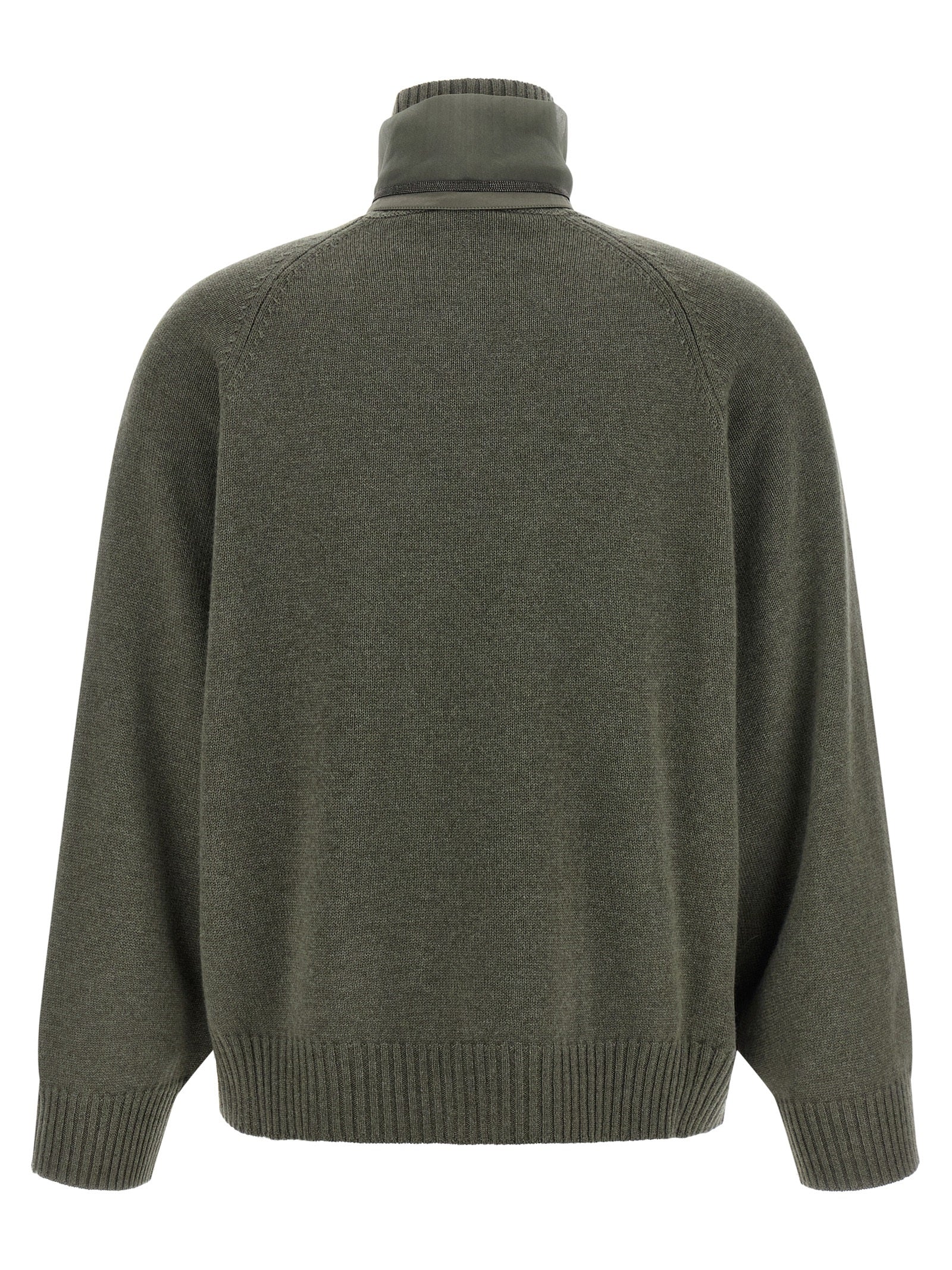 Brunello Cucinelli Bicolor Cashmere Women's Cardigan