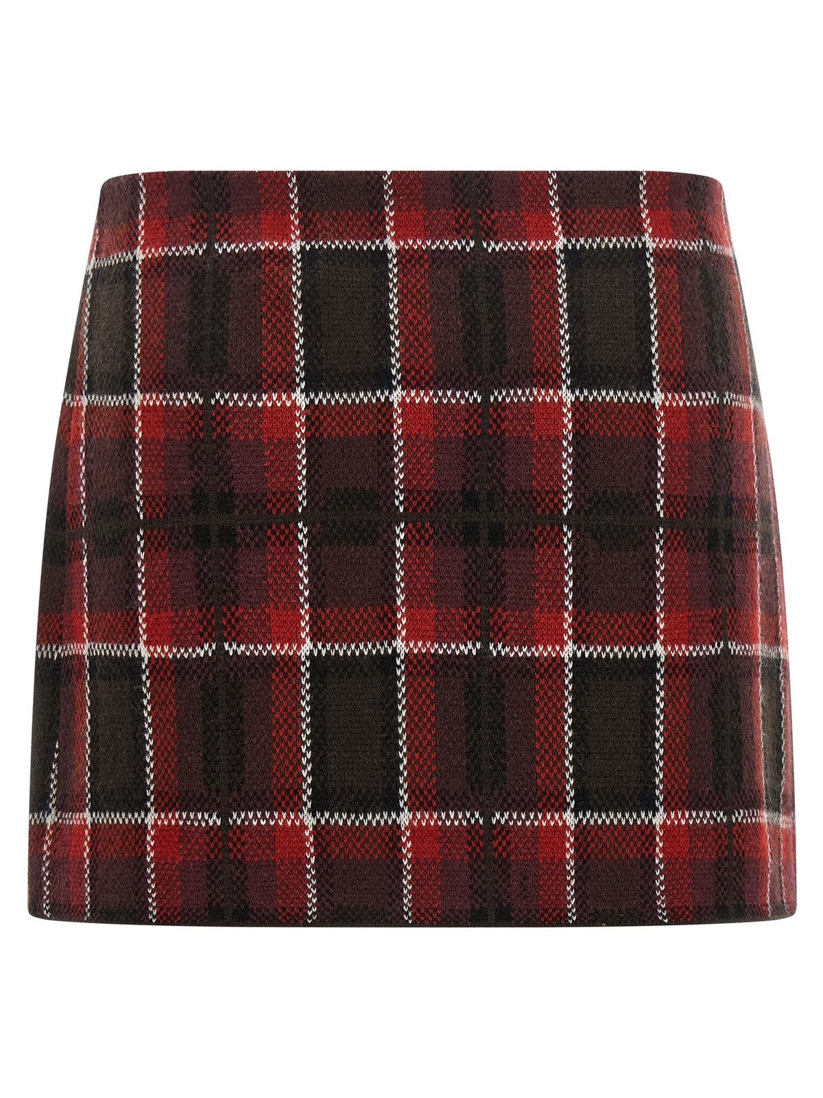 Guest in Residence Red Wool Long Women's Skirt