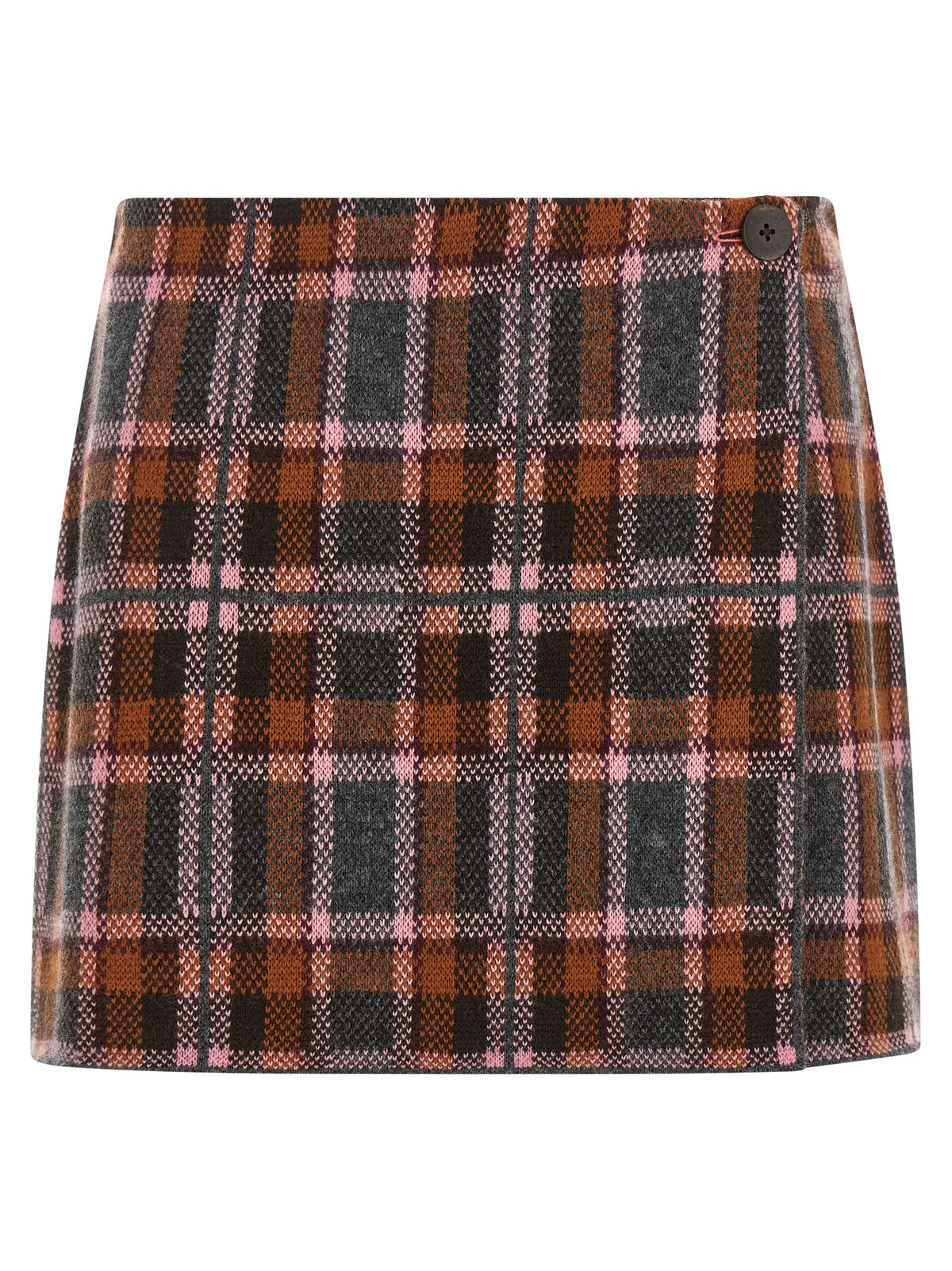 Guest in Residence Brown Wool Long Women's Skirt