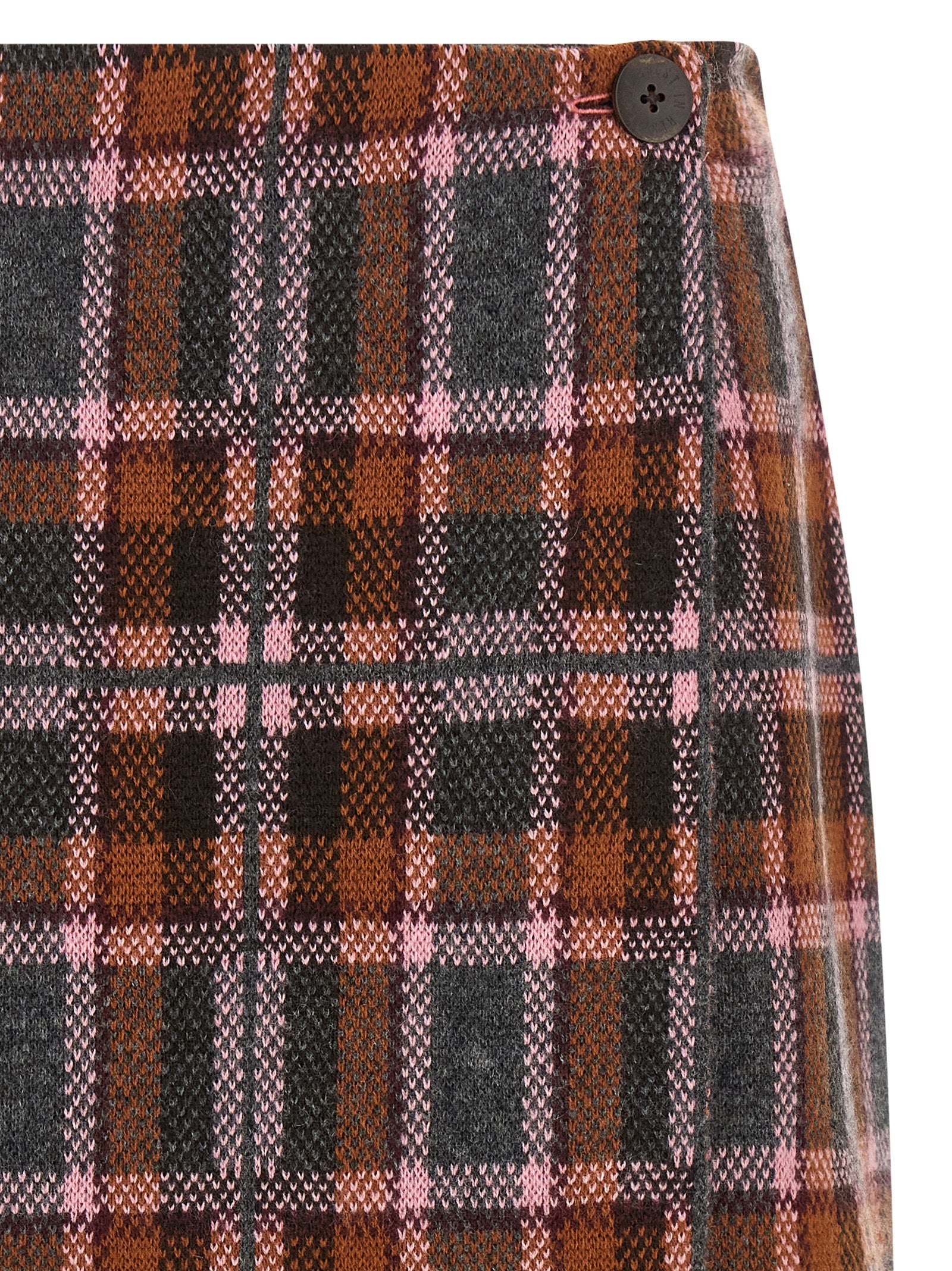 Guest in Residence Brown Wool Long Women's Skirt