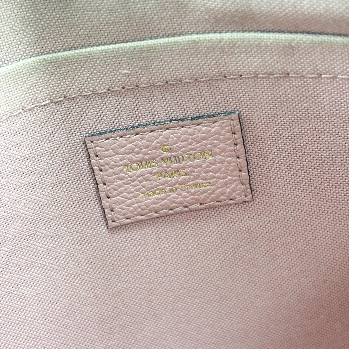 Louis Vuitton Daily Pouch Monogram Empreinte Leather Pink Leather Clutche & Pouche Bag (Pre-Owned)