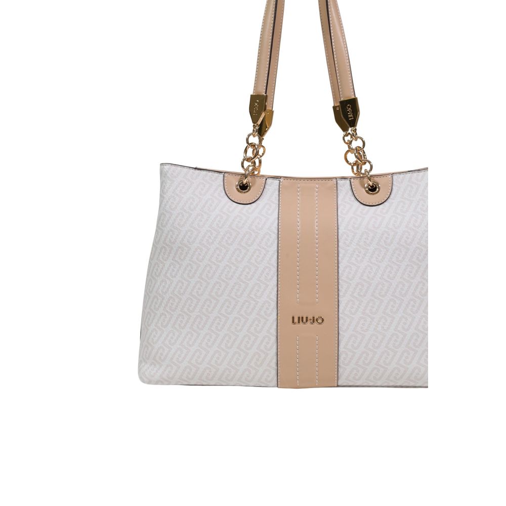 Liu Jo White Polyethylene Women's Handbag