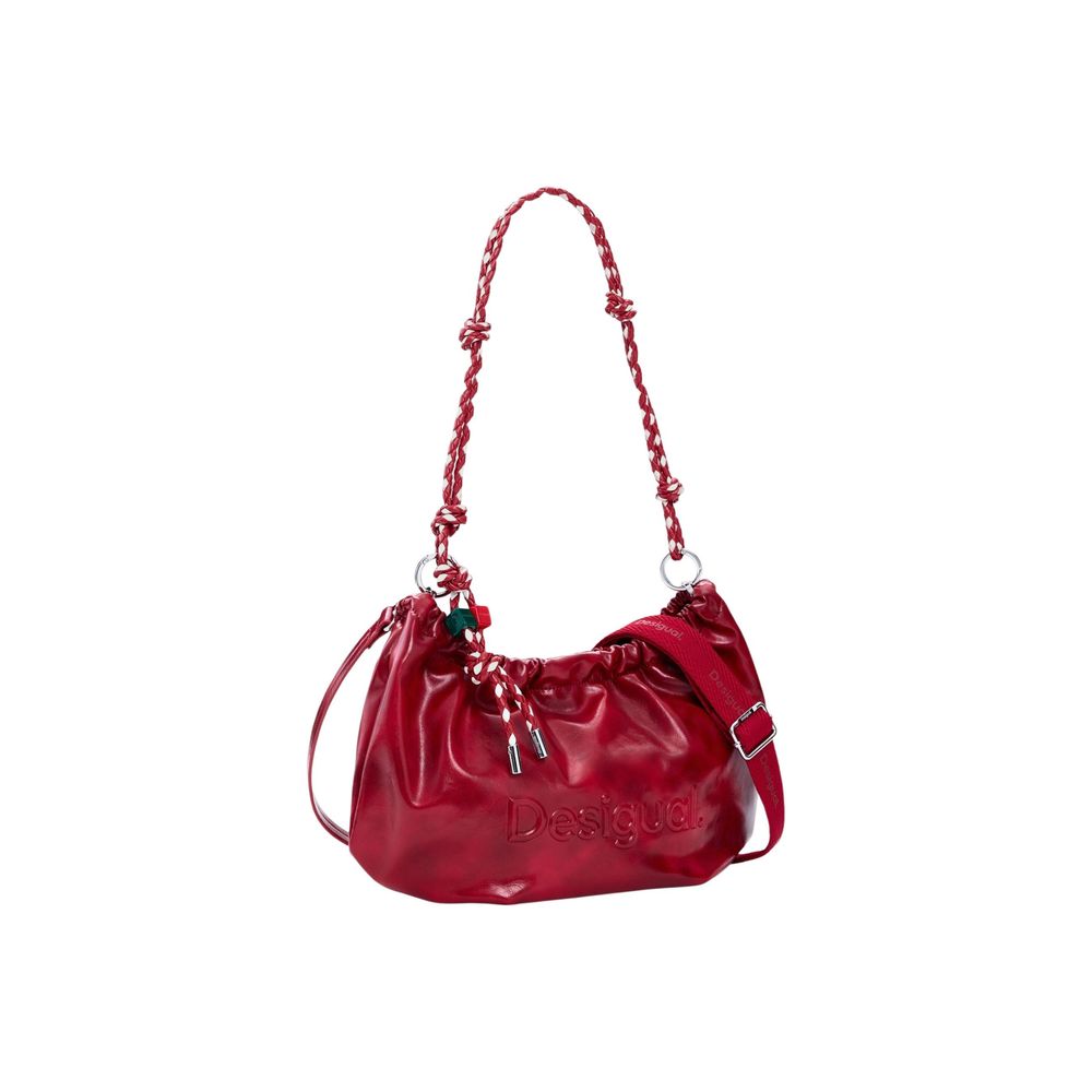 Desigual Red Polyester Women's Handbag
