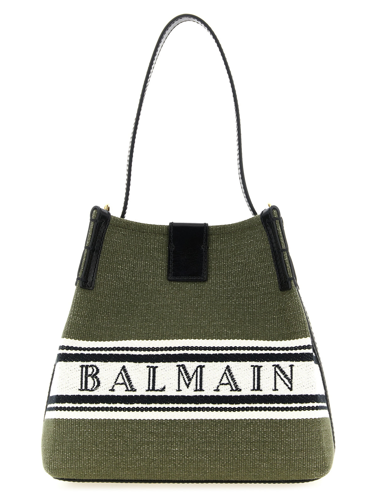 Balmain Bicolor Cotton Women's Handbag
