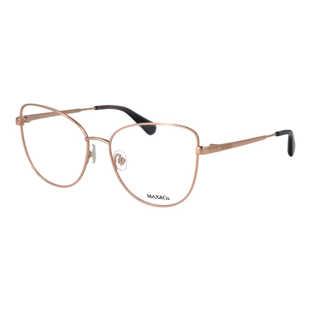 Max & Co Rose Gold Metal Glasses Women's (Frames)