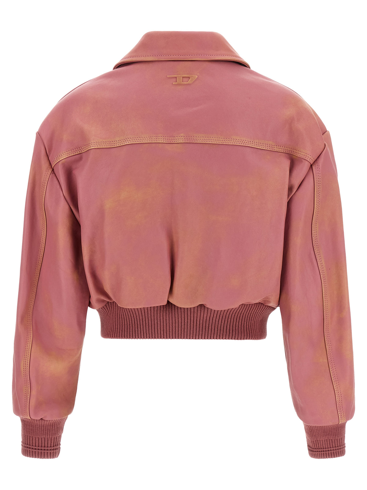 Diesel Multicolor Lamb Leather Leather Women's Jacket