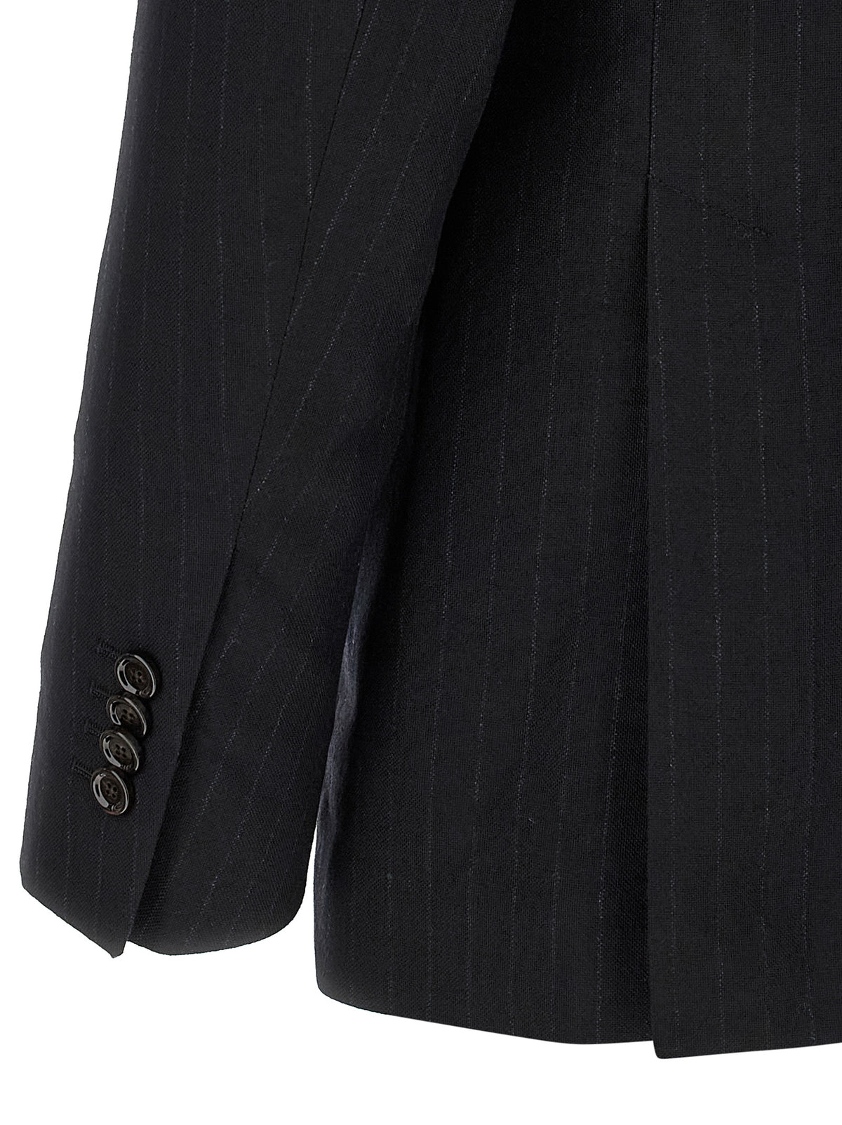 Lardini Blue Virgin Wool Two-Piece Men's Suit