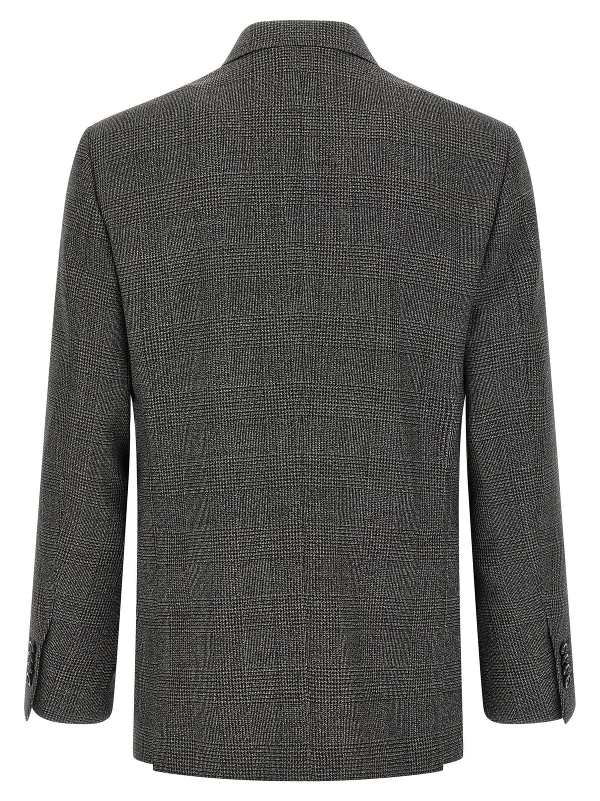 Lardini Gray Virgin Wool Two-Piece Men's Suit