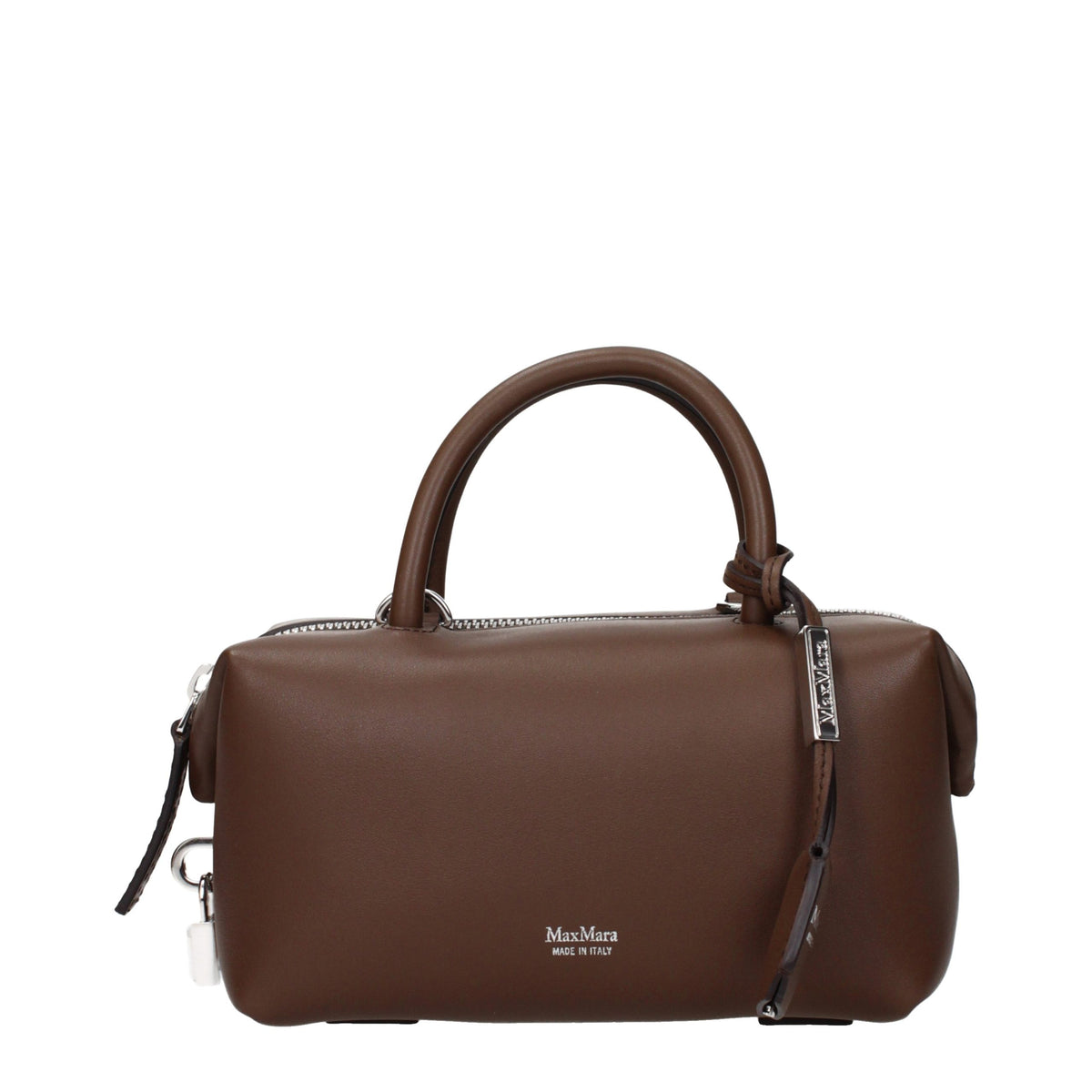 Max Mara Brown Leather Women's Handbag