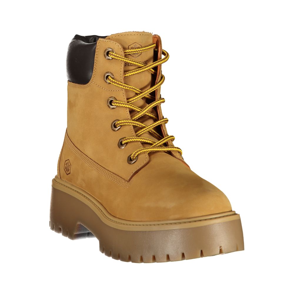 Lumberjack Brown Polyester Ankle Women's Boots