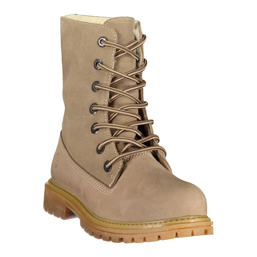 Lumberjack Beige Polyester Ankle Women's Boots