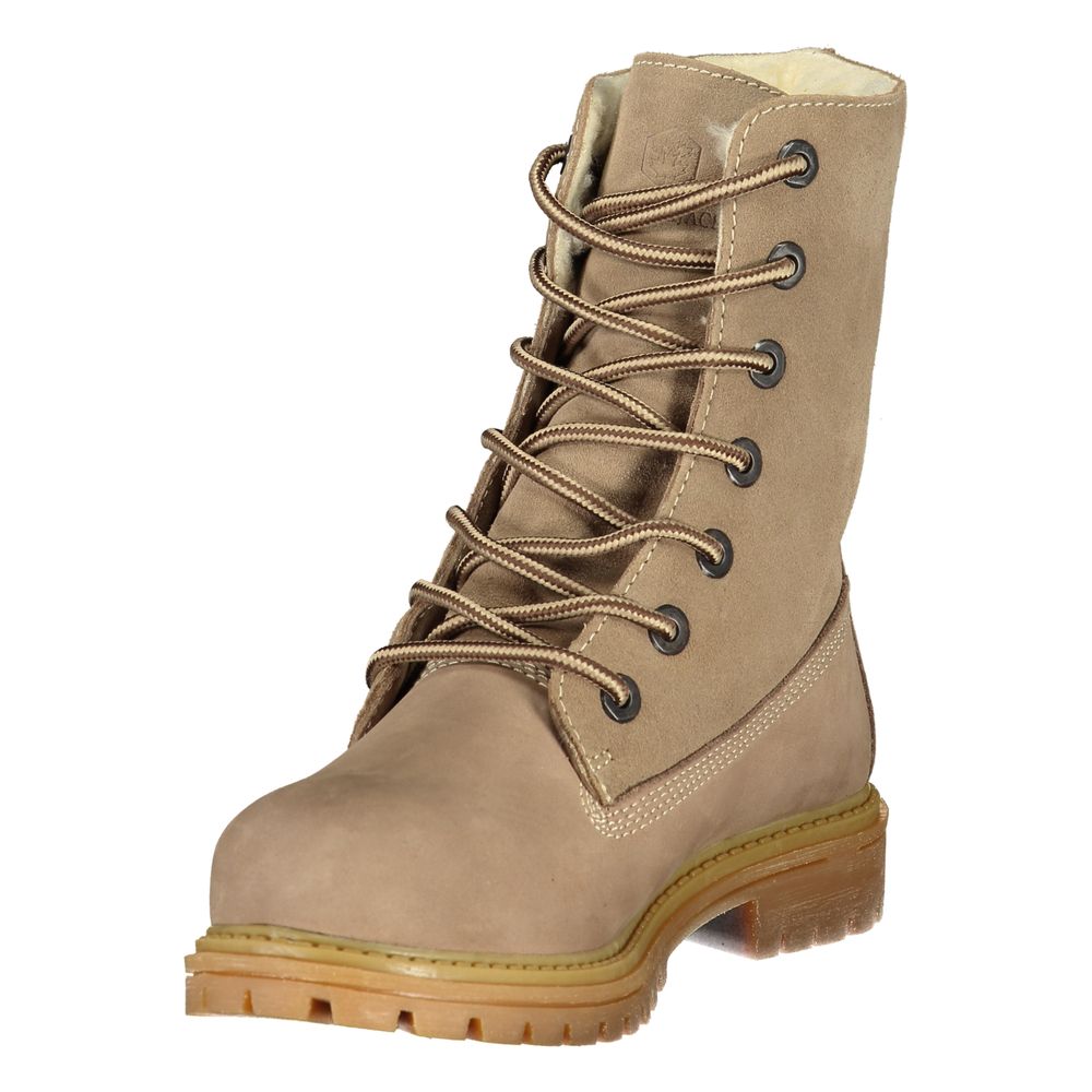 Lumberjack Beige Polyester Ankle Women's Boots