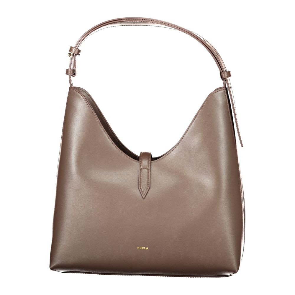 Furla Brown Leather Women's Handbag