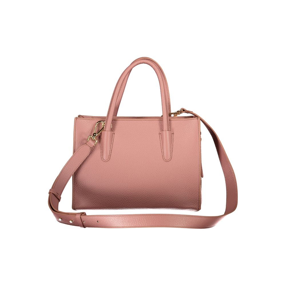 Coccinelle Pink Leather Women's Handbag