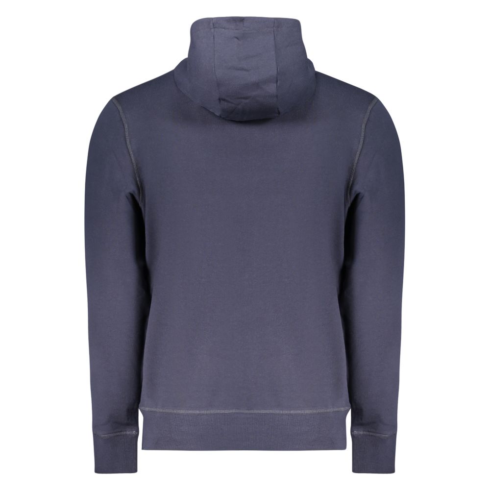 North Sails Blue Cotton Men's Sweatshirt