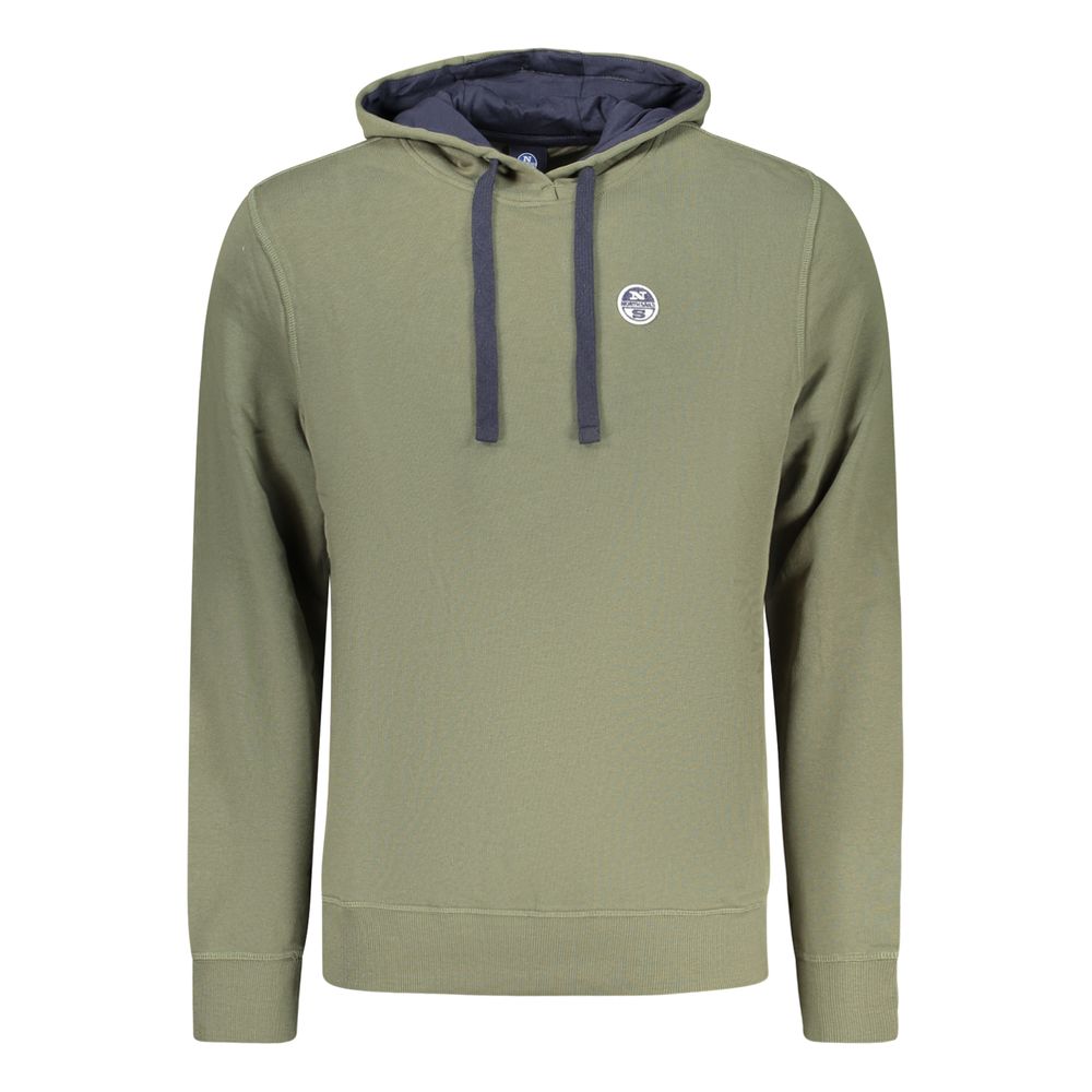 North Sails Green Cotton Men's Sweatshirt