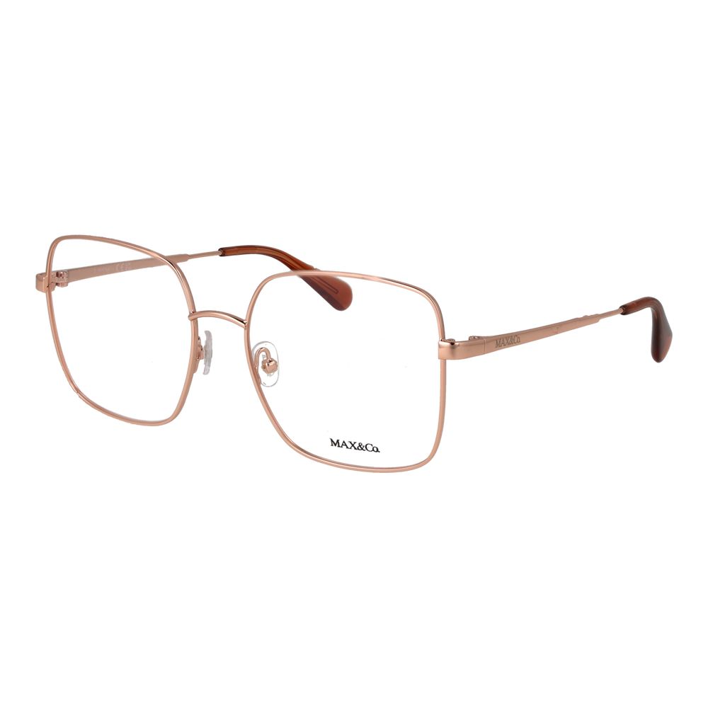 Max & Co Rose Gold Metal Glasses Women's (Frames)
