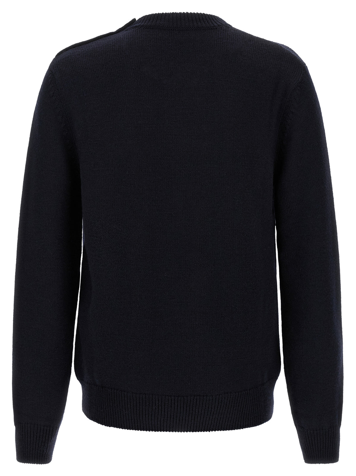 Dolce & Gabbana Blue Virgin Wool Men's Cardigan