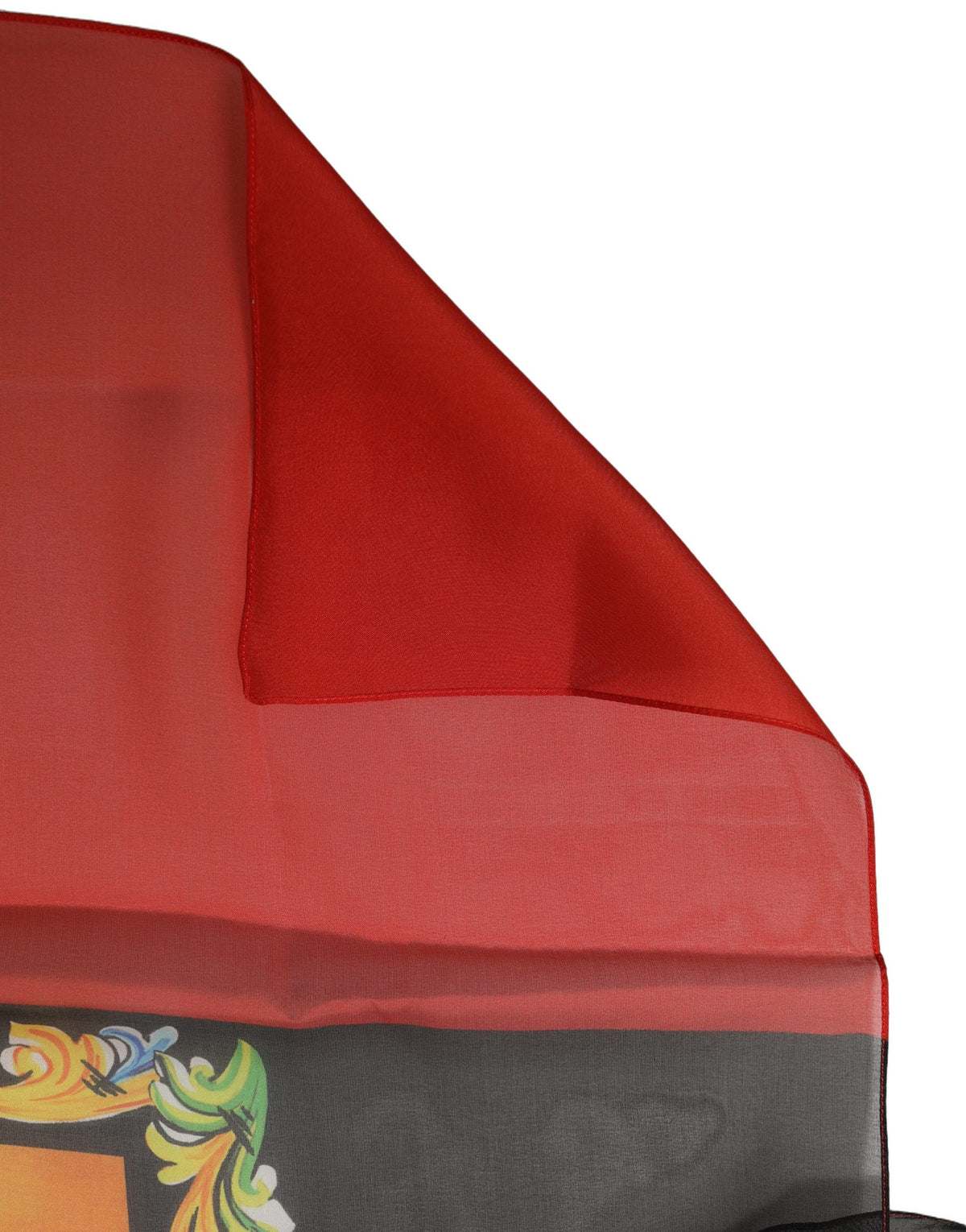 Dolce & Gabbana Multicolor Silk Printed Shawl Stole Women's Scarf