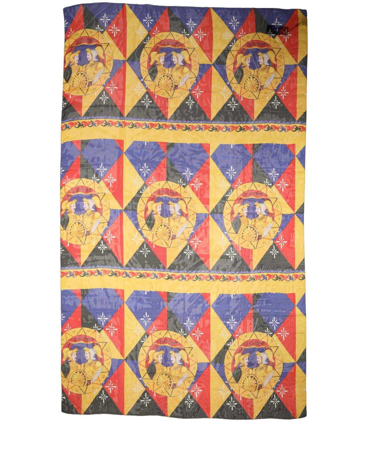 Dolce & Gabbana Multicolor Silk Printed Shawl Stole Women's Scarf