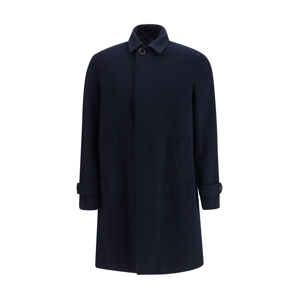 Lardini Blue Cashmere Men's Coat