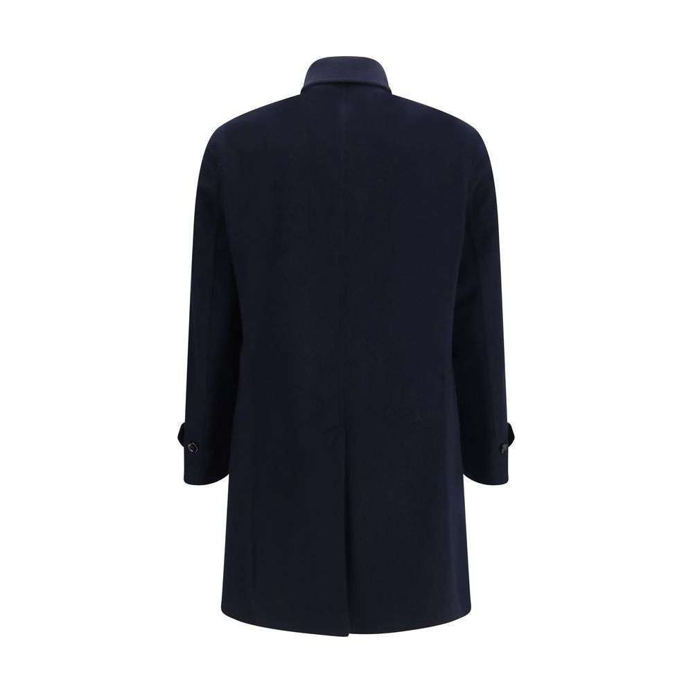Lardini Blue Cashmere Men's Coat