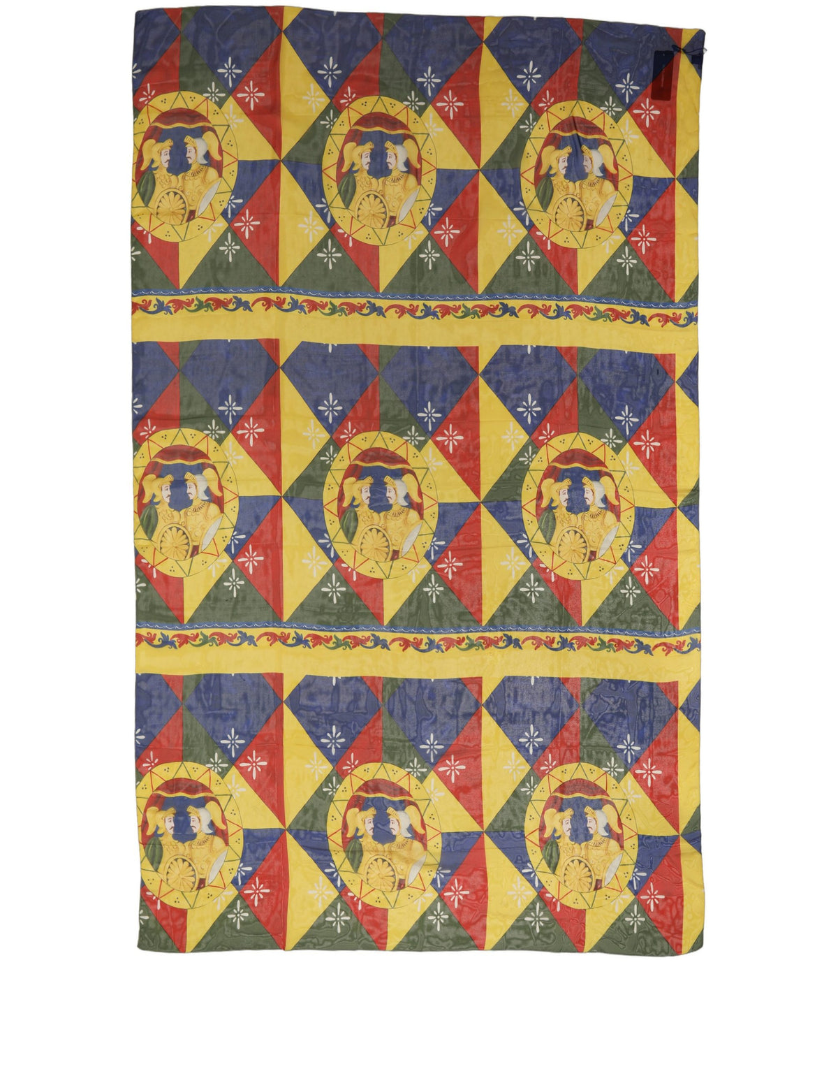 Dolce & Gabbana Multicolor Silk Printed Shawl Stole Women's Scarf
