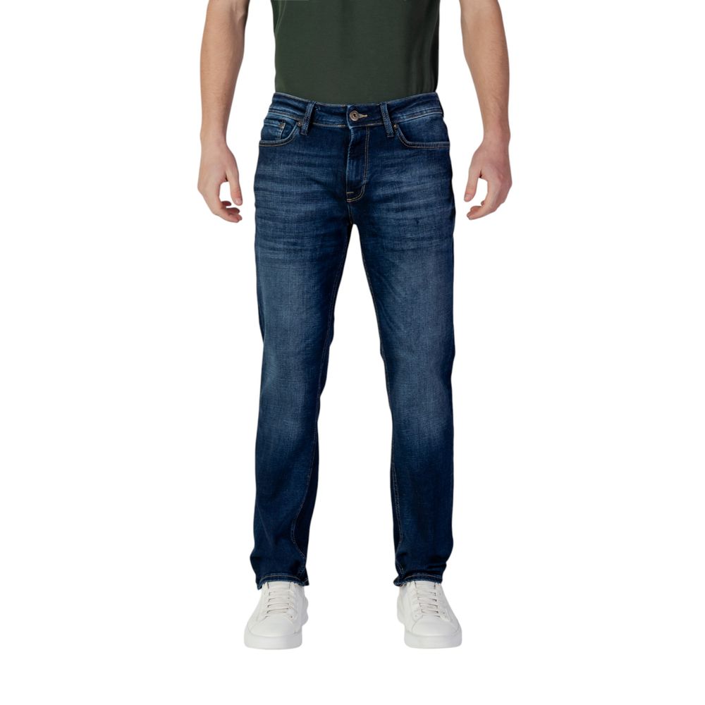 Jack Jones Blue Organic Cotton Relaxed Fit Men's Jeans