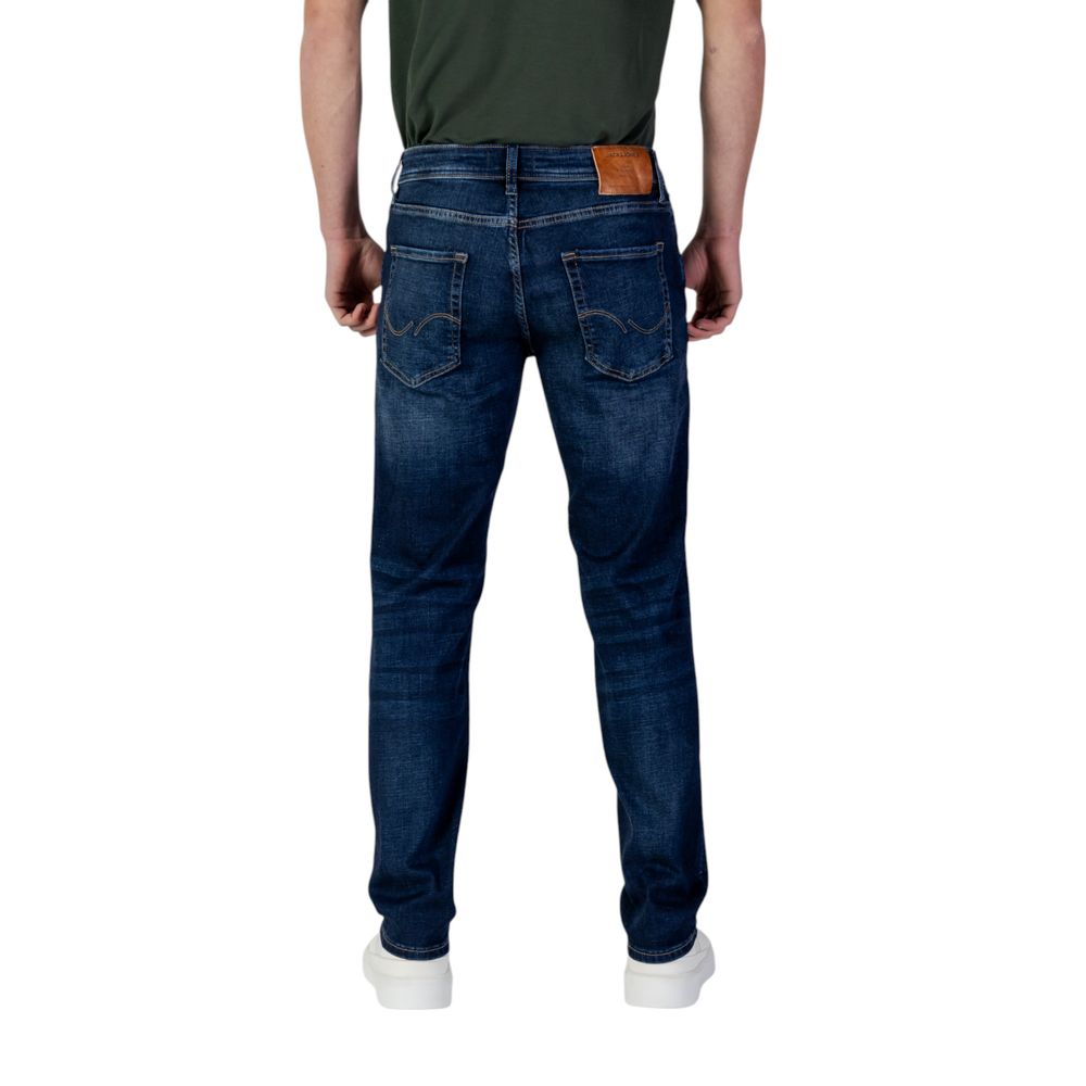 Jack Jones Blue Organic Cotton Relaxed Fit Men's Jeans