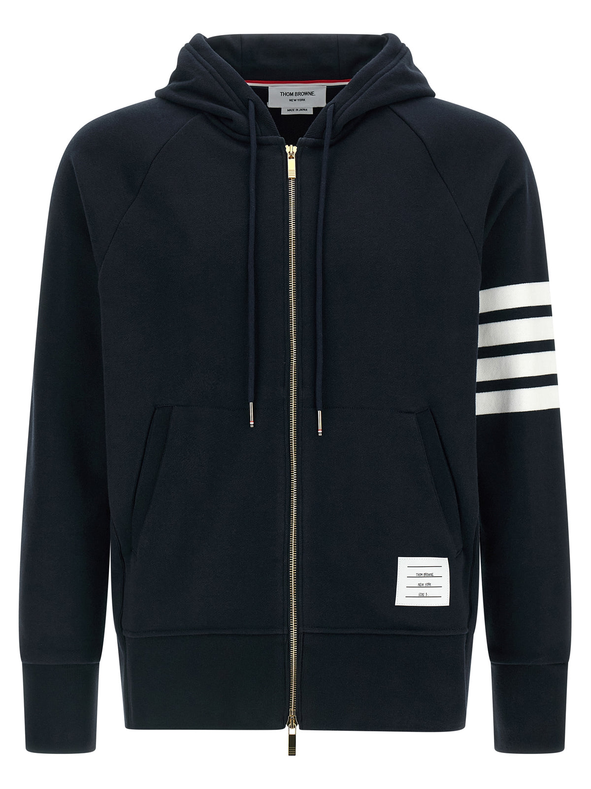 Thom Browne Blue Cotton Men's Sweatshirt