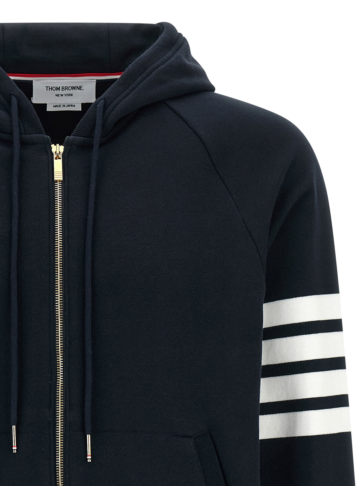 Thom Browne Blue Cotton Men's Sweatshirt