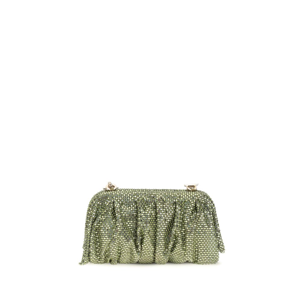 Benedetta Bruzziches Bicolor Aluminum Clutch Women's Bag