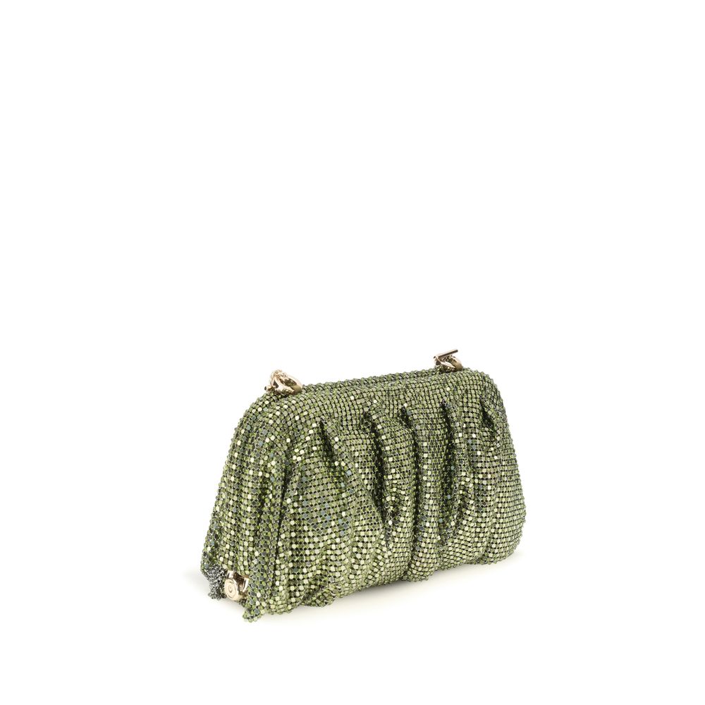 Benedetta Bruzziches Bicolor Aluminum Clutch Women's Bag