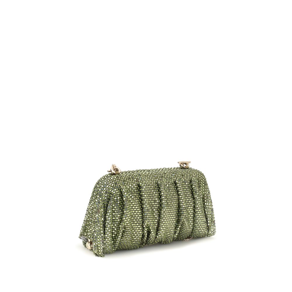 Benedetta Bruzziches Bicolor Aluminum Clutch Women's Bag
