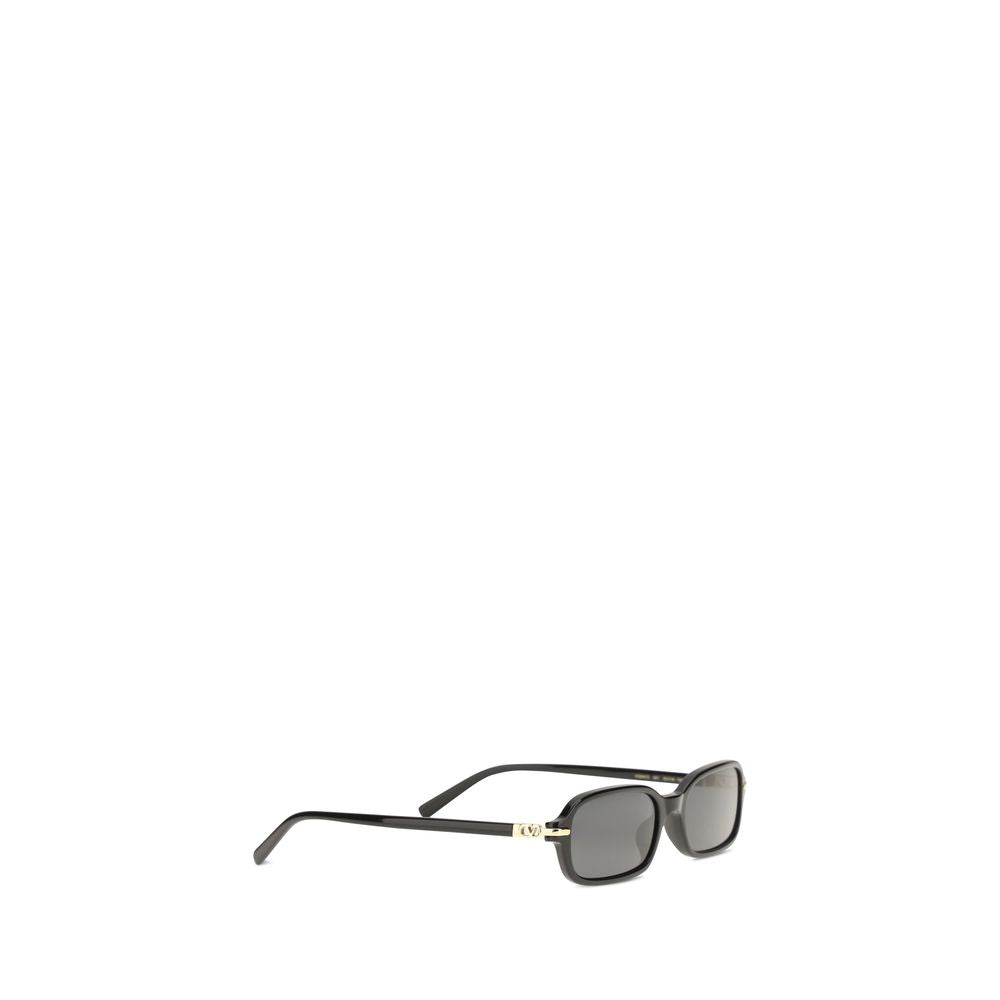 Valentino Garavani Black Acetate Women's Sunglasses