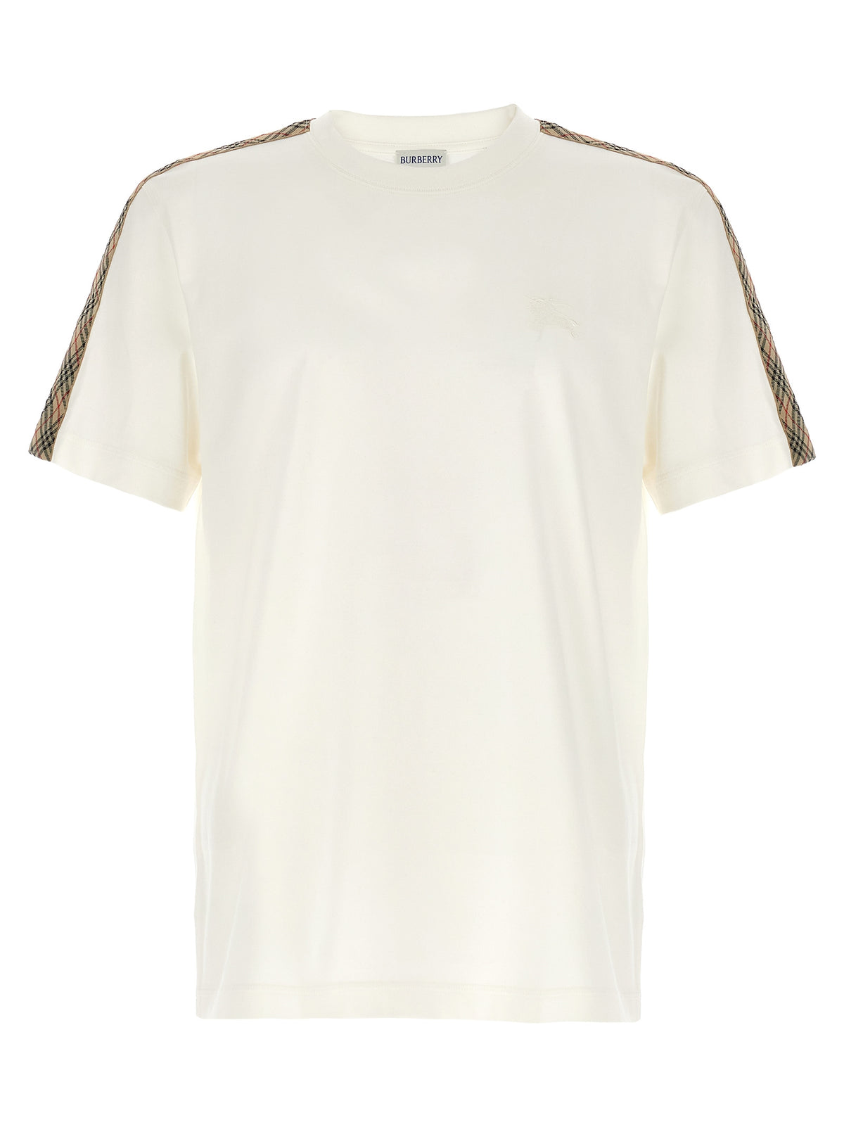 Burberry White Cotton Men's T-Shirt