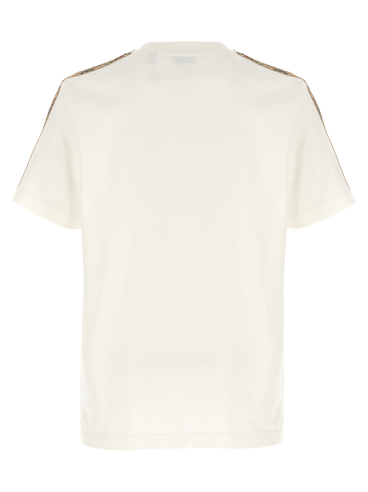 Burberry White Cotton Men's T-Shirt
