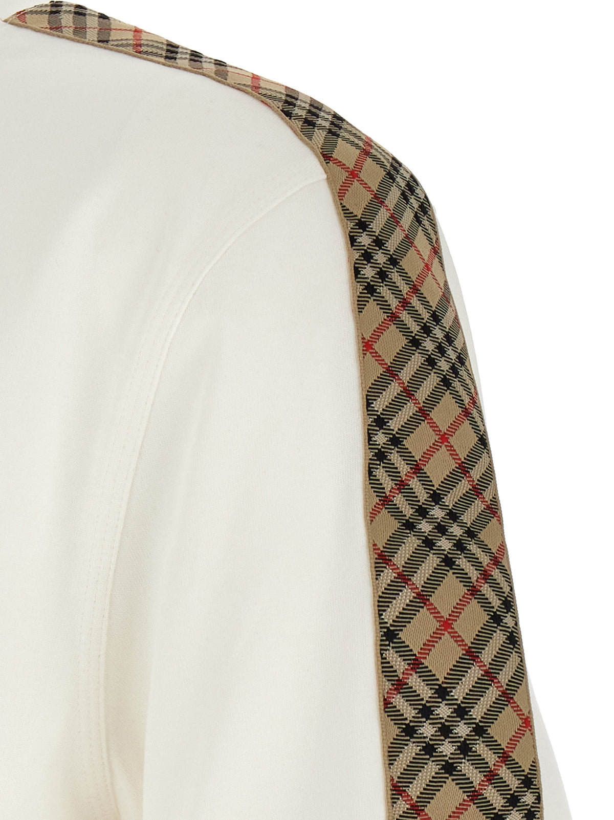 Burberry White Cotton Men's T-Shirt