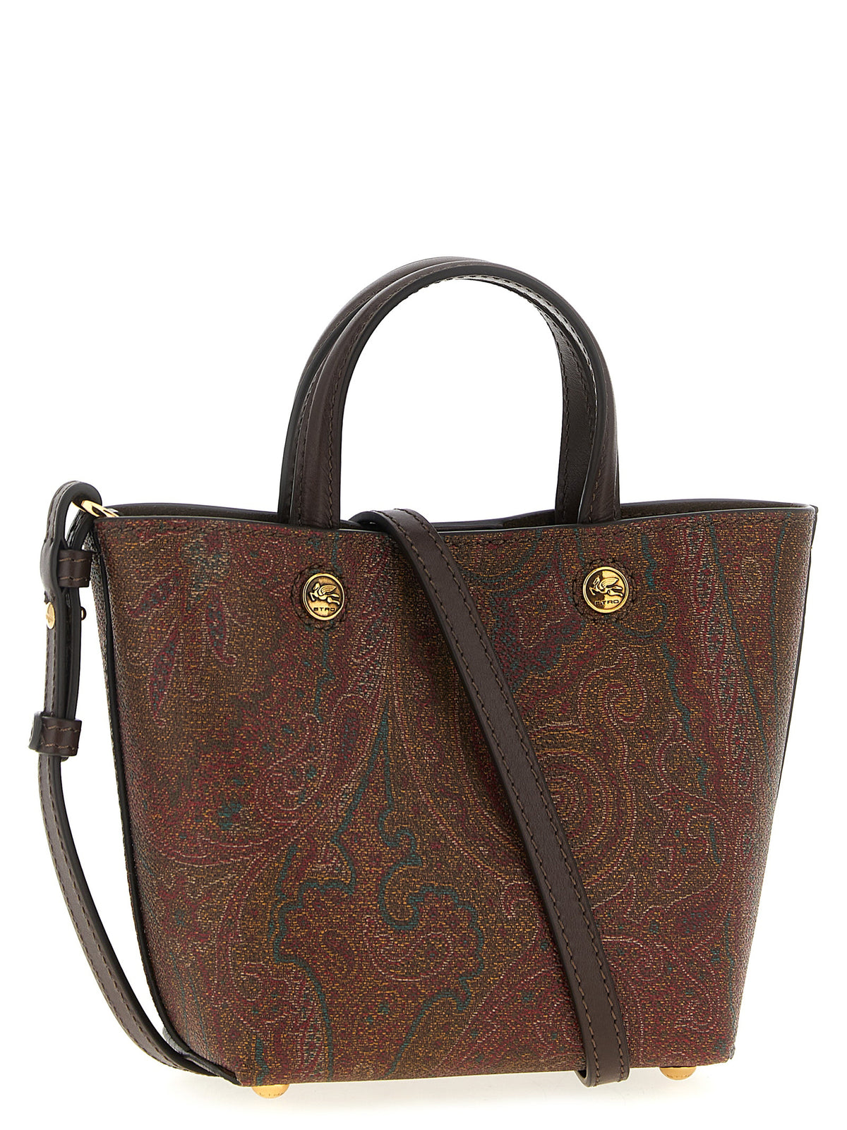 Etro Multicolor Cotton Tote Women's Bag