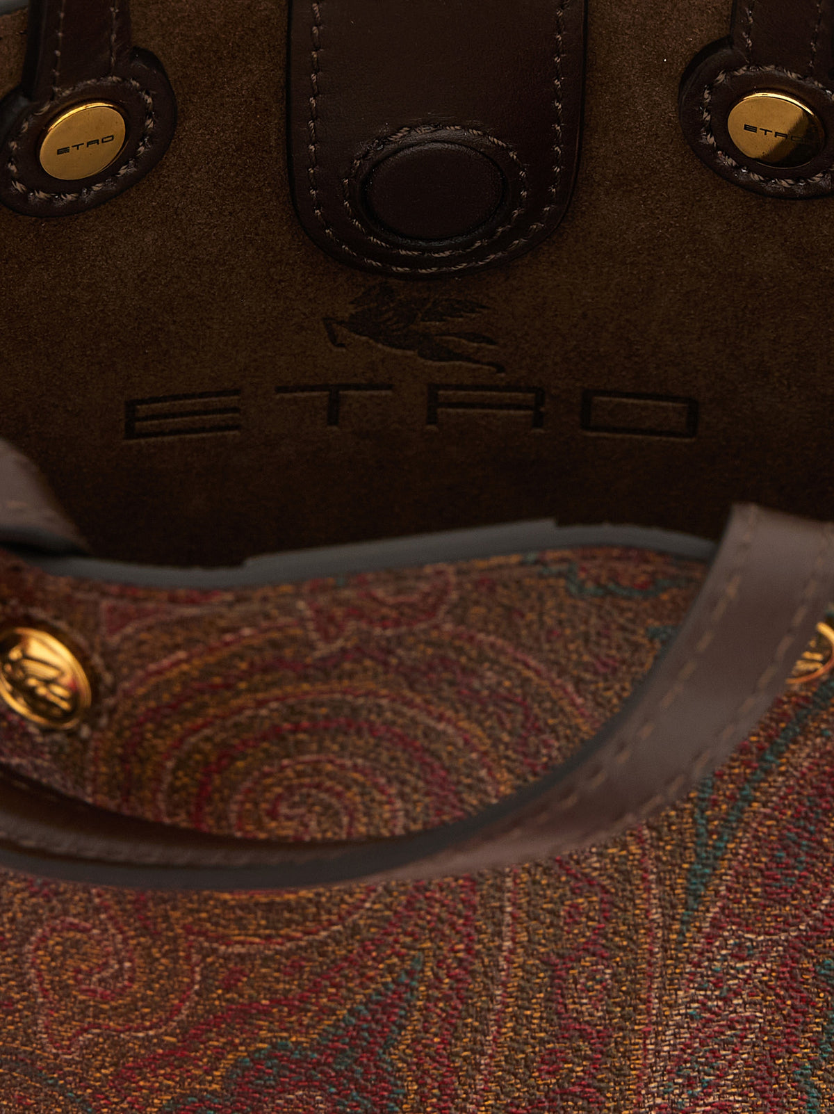 Etro Multicolor Cotton Tote Women's Bag