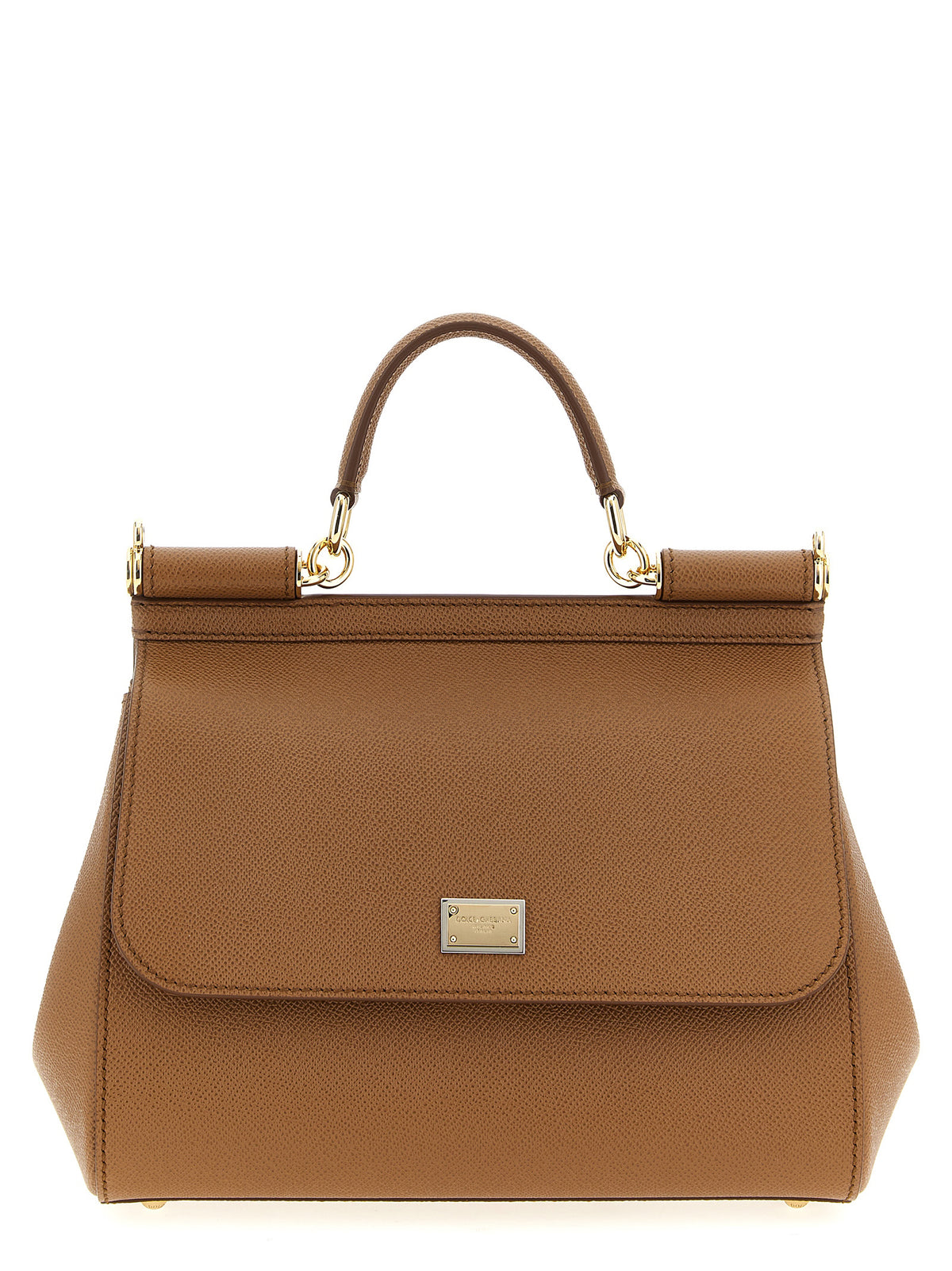 Dolce & Gabbana Brown Calfskin Women's Handbag